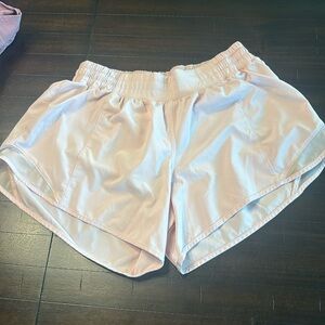 Pink Lululemon shorts